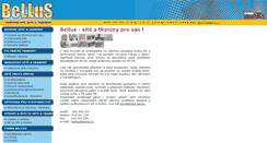 Desktop Screenshot of bellus.cz