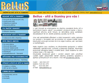 Tablet Screenshot of bellus.cz